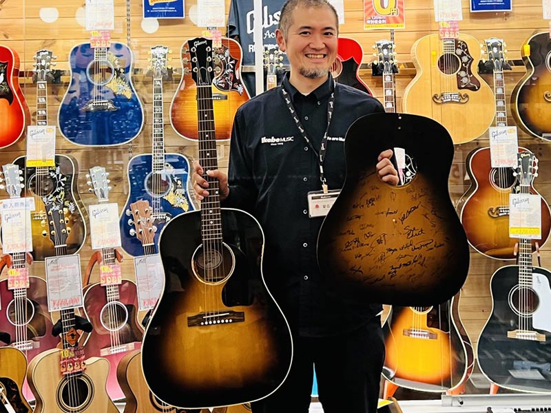 安広　晴臣（Yasuhiro Haruomi）GIBSON ACOUSTIC SPECIALIST