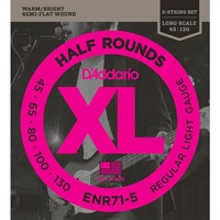 Half Rounds Semi-Flat Wound ENR71-5