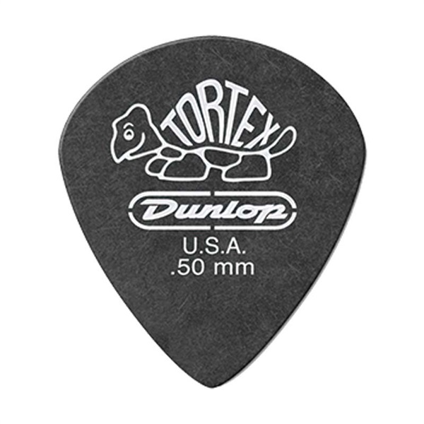 Dunlop (Jim Dunlop) 482 Tortex Silver JAZZ III SHARP (0.50mm)