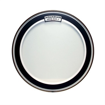 AQUARIAN SKII22 [Super-Kick II / Clear 22 / Bass Drum]【2プライ/7mil+7mil】【お取り寄せ商品】