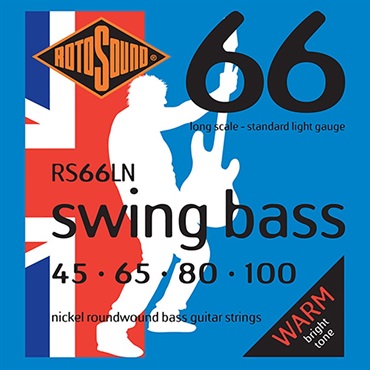 ROTO SOUND RS66LN Swing Bass’round wound Nickel