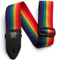 【創業50周年大決算SALE】 Rainbow Polypro Guitar Strap [#P04044]