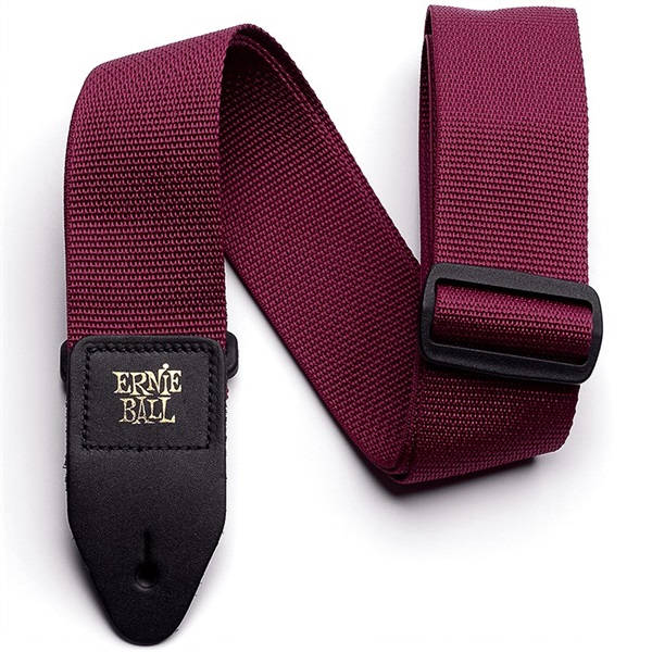 ERNIE BALL Burgundy Polypro Guitar Strap [#P04047]