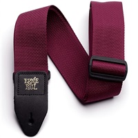 Burgundy Polypro Guitar Strap [#P04047]