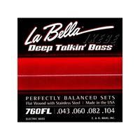 760FL / Flat Wound Stainless Steel Bass Strings