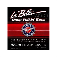0760M [1954 ORIGINAL STYLE] / Flat Wound Stainless Steel Bass Strings