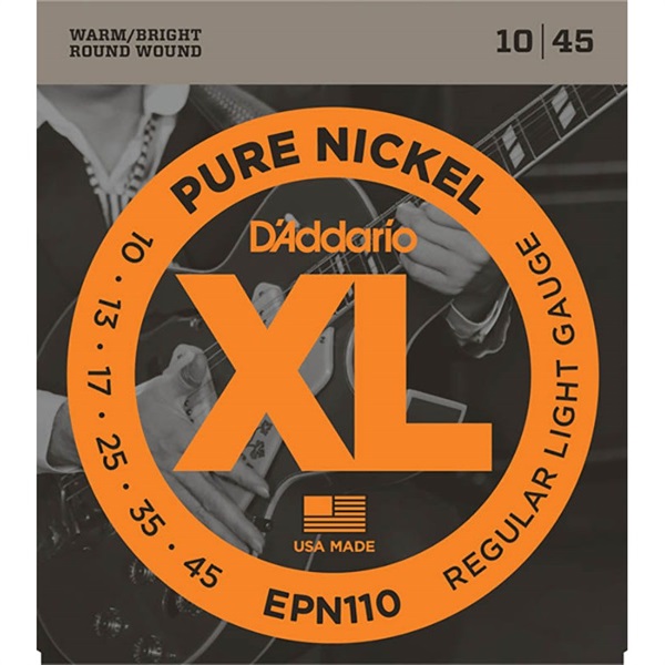XL Pure Nickel Round Wound EPN110 (Regular Light/10-45)の商品画像