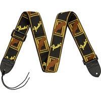 Monogrammed Strap Black/Yellow/Brown(#0990681000)