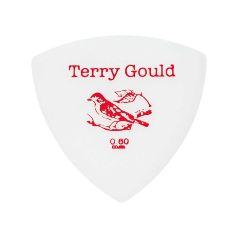 PICK BOY Terry Gould GUITAR PICK (WHITE/オニギリ型) [0.60mm]