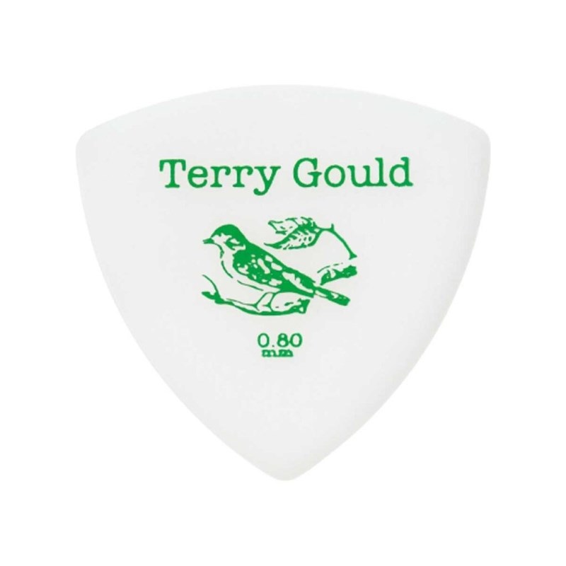 PICK BOY Terry Gould GUITAR PICK (WHITE/オニギリ型) [0.80mm]