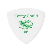 Terry Gould GUITAR PICK (WHITE/オニギリ型) [0.80mm]