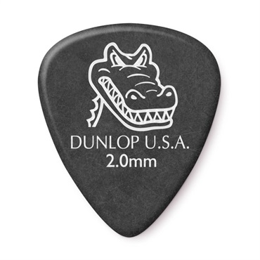 Dunlop (Jim Dunlop) 417R GATOR GRIP STANDARD (2.00mm/ブラック)