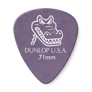 Dunlop (Jim Dunlop) 417R GATOR GRIP STANDARD (0.71mm/パープル)