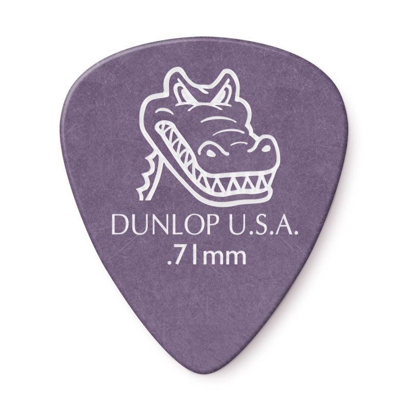 Dunlop (Jim Dunlop) 417R GATOR GRIP STANDARD (0.71mm/パープル)