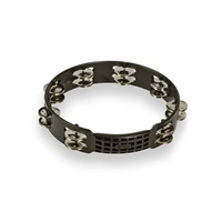 LPA190 [Aspire Plastic Tambourine 10 / Black]【お取り寄せ品】