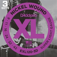 XL Nickel EXL120-3D (3 Pack/09-42)