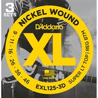 XL Nickel EXL125-3D (3 Pack/09-46)