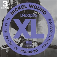 XL Nickel EXL115-3D (3 Pack/11-49)