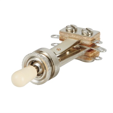 PSTS-020 Toggle Switch Straight Type w/Cream Switch Cap