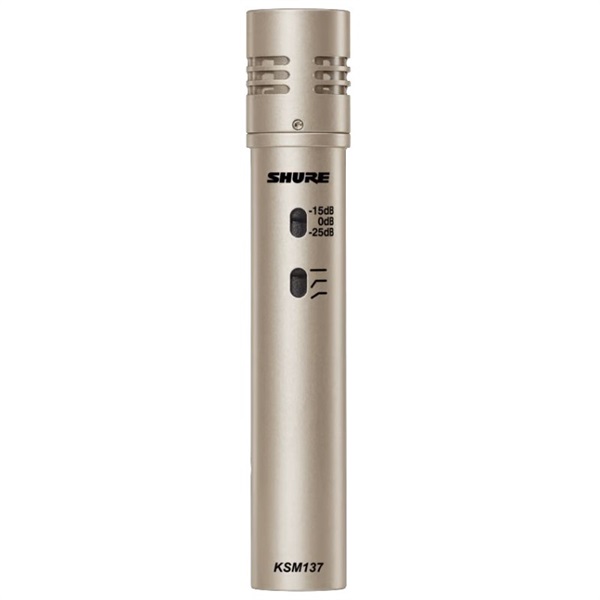 SHURE KSM137/SL【お取り寄せ商品・納期ご注文から1.5ヶ月】
