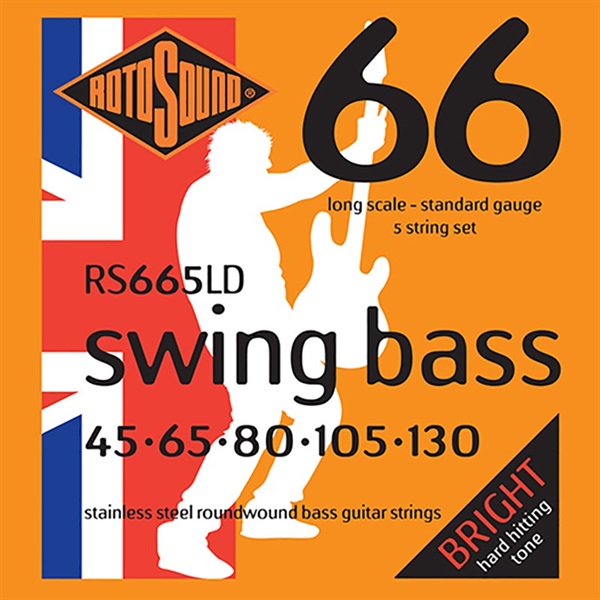 ROTO SOUND RS665LD Swing Bass’round wound