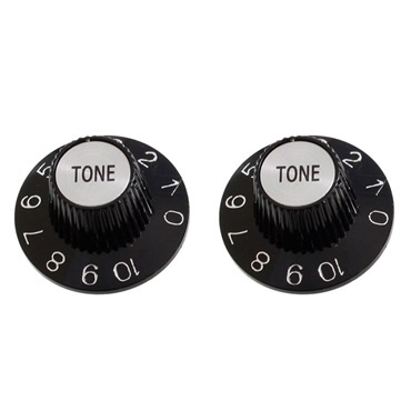 ALLPARTS WITCH HAT TONE KNOB INCH BK (2)
