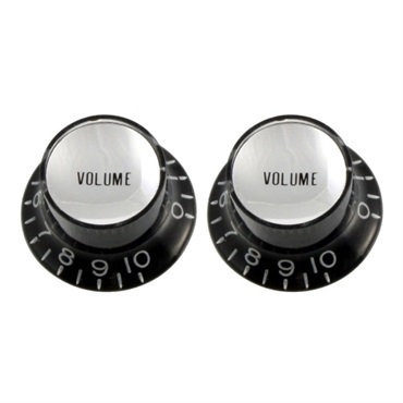 REFLECTOR CAP VOL KNOB INCH BK (2)