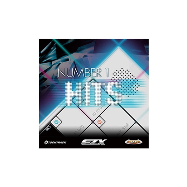 TOONTRACK EZX THE NUMBER 1 HITS 【EZ DRUMMER拡張音源】(オンライン納品)(2時間以内に納品)