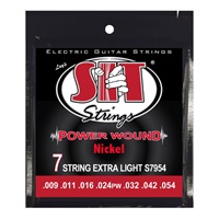 POWER WOUND Electric Guitar Strings 7-string Light S7954