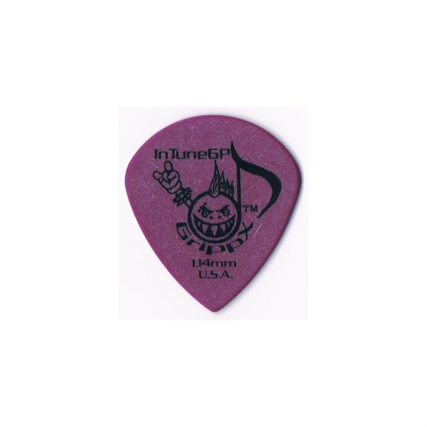 IN TUNE GP GrippX-XJJ Jumbo Jazz Guitar Picks (1，14/パープル)