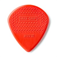 471N MAX GRIP JAZZ III Pick (ナイロン・レッド)