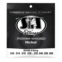 【PREMIUM OUTLET SALE】 POWER WOUND Electric Guitar Strings 8-string S81068