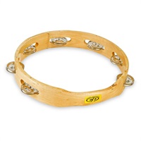 CP389 [CP 10 Wood Headless Tambourine， Single Row Jingles]