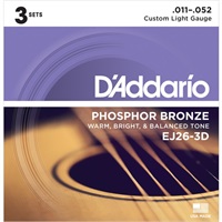 EJ26-3D [Phosphor Bronze Custom Light Multi-Packs]