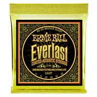 Everlast Coated 80/20 Bronze Alloy Acoustic Strings (#2558 Everlast Coated LIGHT)