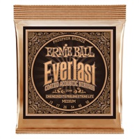 Everlast Coated Phosphor Bronze Acoustic Strings (#2544 Everlast Coated MEDIUM)