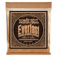 Everlast Coated Phosphor Bronze Acoustic Strings (#2550 Everlast Coated EXTRA LIGHT)