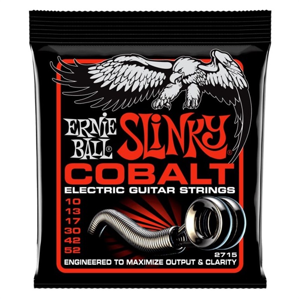 【在庫処分超特価】 Skinny Top Heavy Bottom Slinky Cobalt Electric Guitar Strings #2715の商品画像
