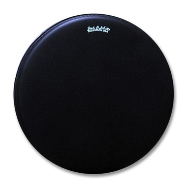 AQUARIAN JD18B [Jack DeJohnette / Coated -Black 18 / Bass Drum]【1プライ/10mil】【お取り寄せ品】