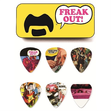 Dunlop (Jim Dunlop) ZAPPA Yellow ZAPPT01M ピックケースセット [ピック6枚入り]