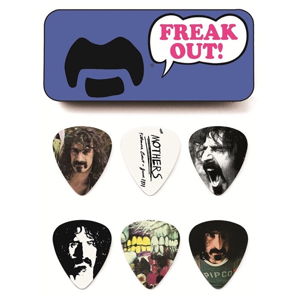 Dunlop (Jim Dunlop) ZAPPA Blue ZAPPT02M ピックケースセット [ピック6枚入り]