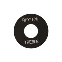 Toggle Switch Washer (Black， White Imprint)[PRWA-020]