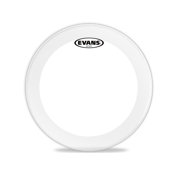 EVANS BD24GB4 [EQ4 Clear 24 / Bass Drum]【1ply ， 10mil + 10mil ring】