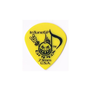 IN TUNE GP GrippX-XJ Jazz Guitar Picks (0.73/イエロー)