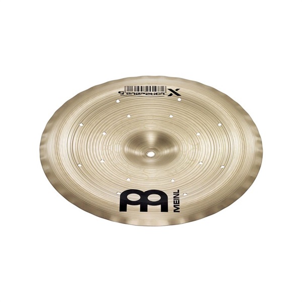 Piatto Meinl Generation X Drumbal 10" (25,4 Cm) – Effetto Rumore Bianco E Bordi Ondulati, Perfetto Per Batteria Acustica E Sperimentale