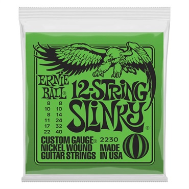 ERNIE BALL 【在庫処分超特価】 Slinky 12-String Nickel Wound Electric Guitar Strings #2230