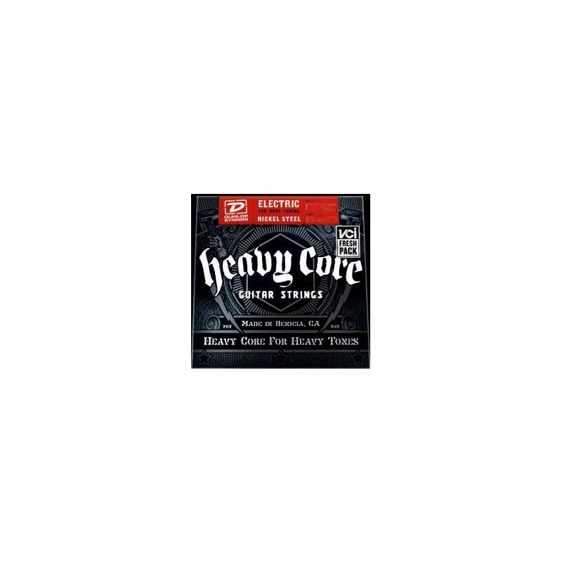 Dunlop (Jim Dunlop) HEAVY CORE GUITAR STRINGS [HEAVY 7]【7弦ギター用】[DHCN1060]