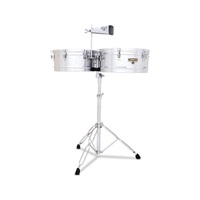 M257 [Matador Chrome Timbales　14&15]【スタンド、マタドールカウベル、カウベルブラケット、スティック、チューニング・レンチ付属】