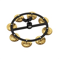 HTHH1B-BK [Headliner HiHat Tambourines / Single Jingle：Hammered Brass]