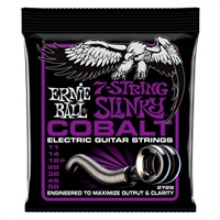 【在庫処分超特価】 Power Slinky 7-String Cobalt  Electric Guitar Strings #2729